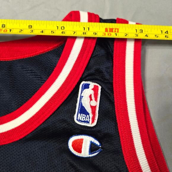 Champion Sz 48 Mens Vintage 90s Houston Rockets Clyde Drexler Jersey - Picture 5 of 7